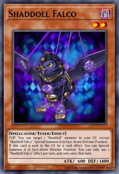 Shaddoll Falco Rare MP15-EN078 2015 Mega-Tin Mega Pack Yugioh card