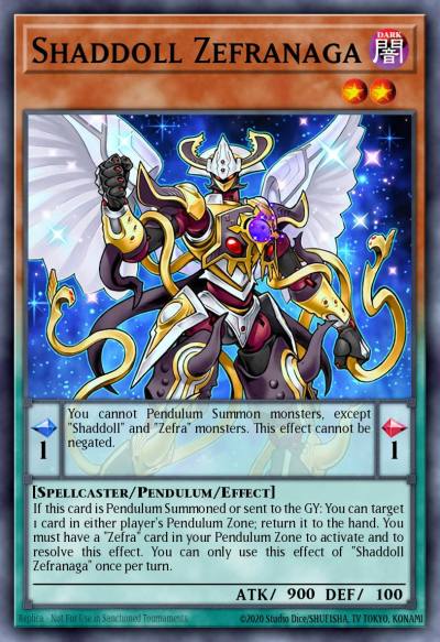 Shaddoll Zefranaga Common CROS-EN022 Crossed Souls Yugioh card