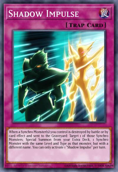 Shadow Impulse Super Rare DRLG-EN032 Dragons of Legend Yugioh card