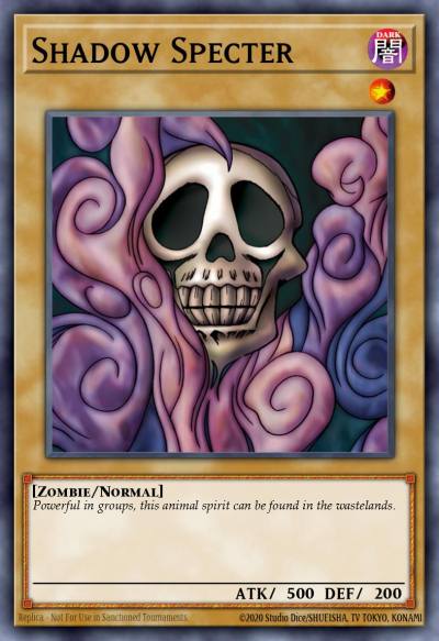 Shadow Specter Common SS04-ENA09 Speed Duel Starter Decks Match of the Millennium Yugioh card