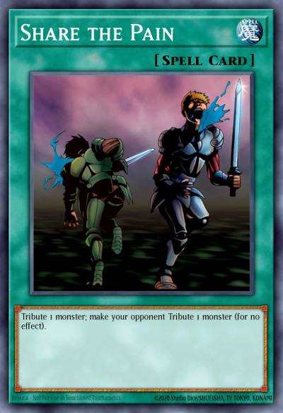 Share the Pain Common DB2-EN083 Dark Beginning 2 Yugioh card