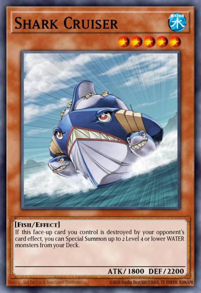 Shark Cruiser Common ANPR-EN028 Ancient Prophecy Yugioh card