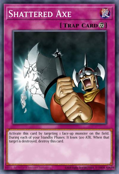 Shattered Axe Common BP02-EN187 Battle Pack 2 War of the Giants Yugioh card
