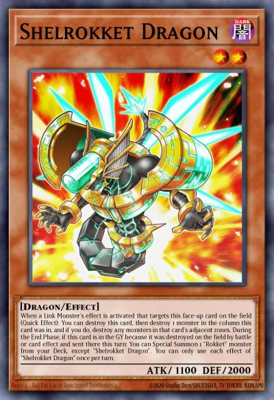 Shelrokket Dragon Rare MP18-EN175 2018 Mega-Tin Mega Pack Yugioh card