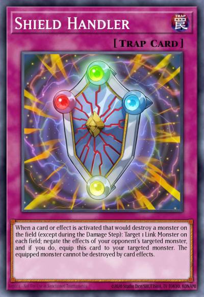 Shield Handler Common MP19-EN125 2019 Gold Sarcophagus Tin Mega Pack Yugioh card