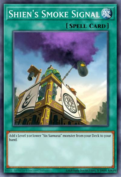 Shiens Smoke Signal Common OP26-EN025 OTS Tournament Pack 26 Yugioh card