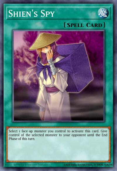 Shiens Spy Common CRV-EN044 Cybernetic Revolution Yugioh card