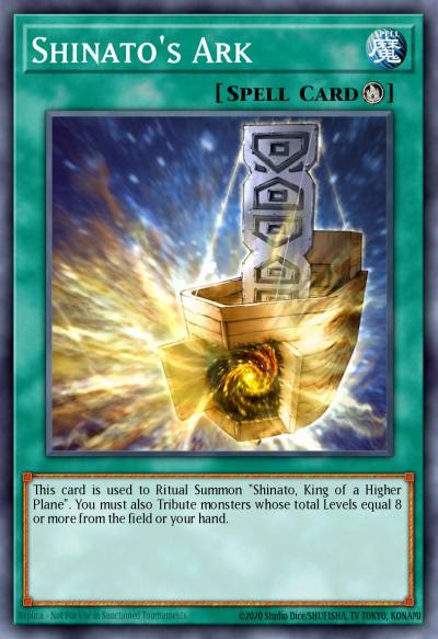 Shinatos Ark Common DCR-029 Dark Crisis Yugioh card