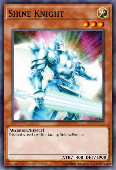 Shine Knight Common BP01-EN217 Battle Pack Epic Dawn Yugioh card