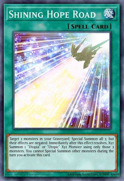Shining Hope Road Gold Secret Rare PGL3-EN014 Premium Gold Infinite Gold Yugioh card