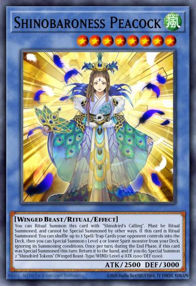 Shinobaroness Peacock Rare MP17-EN200 2017 Mega-Tin Mega Pack Yugioh card