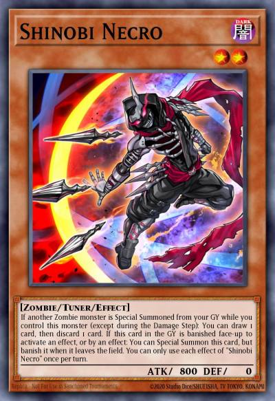 Shinobi Necro Super Rare MP20-EN049 2020 Tin of Lost Memories Mega Pack Yugioh card