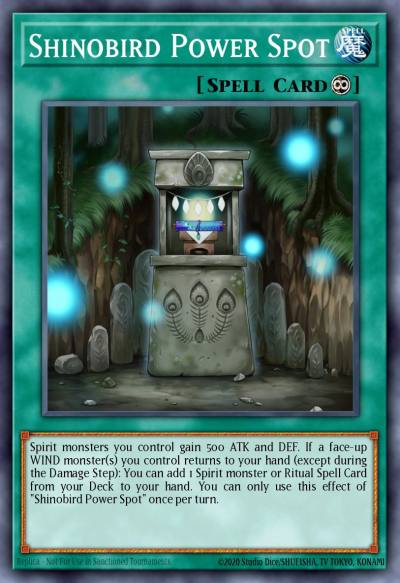 Shinobird Power Spot Common MP17-EN214 2017 Mega-Tin Mega Pack Yugioh card