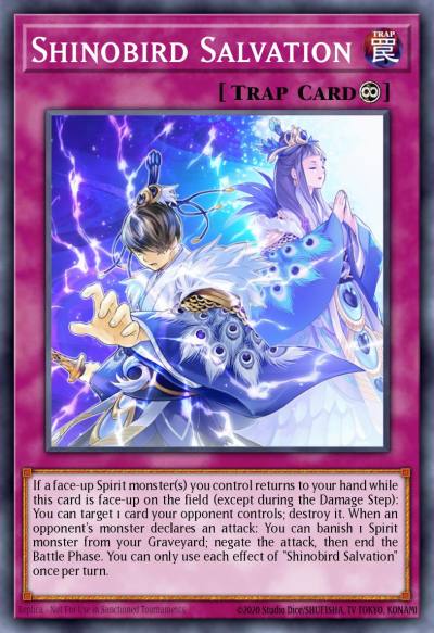 Shinobird Salvation Common MP17-EN224 2017 Mega-Tin Mega Pack Yugioh card