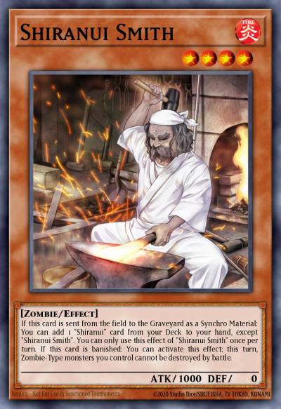 Shiranui Smith Common MP16-EN200 2016 Mega-Tin Mega Pack Yugioh card