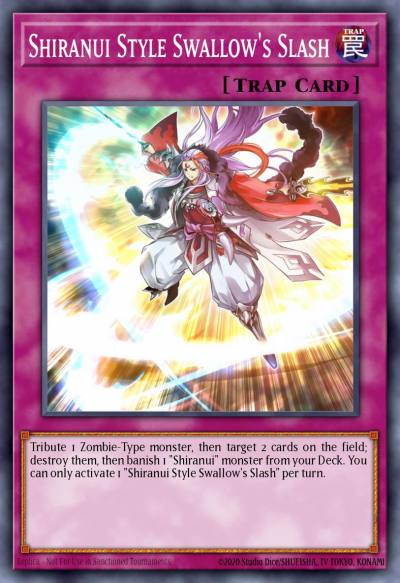 Shiranui Style Swallows Slash Common MP16-EN228 2016 Mega-Tin Mega Pack Yugioh card