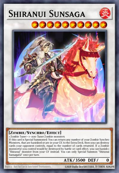 Shiranui Sunsaga Rare MP17-EN204 2017 Mega-Tin Mega Pack Yugioh card