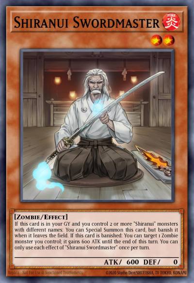 Shiranui Swordmaster Common SAST-EN018 Savage Strike Yugioh card