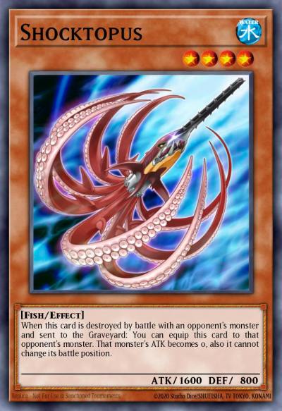 Shocktopus Common BP02-EN102 Battle Pack 2 War of the Giants Yugioh card