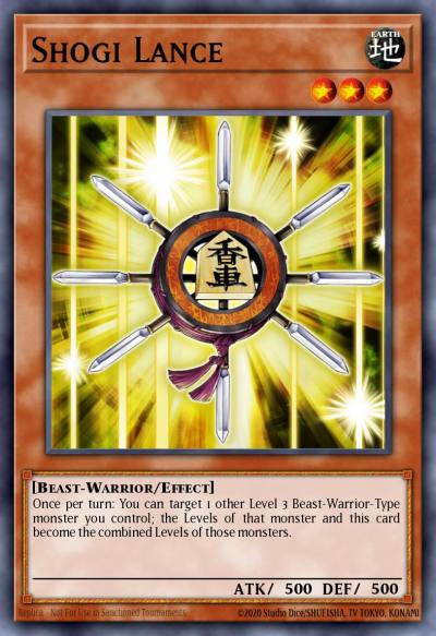 Shogi Lance Common NECH-EN097 The New Challengers Yugioh card