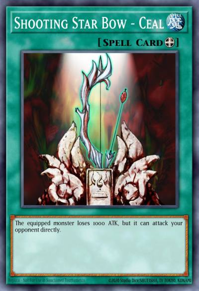 Shooting Star Bow - Ceal Common DCR-033 Dark Crisis Yugioh card