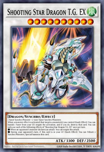 Shooting Star Dragon TG EX Ultra Rare GFTP-EN044 Ghosts From the Past Yugioh card