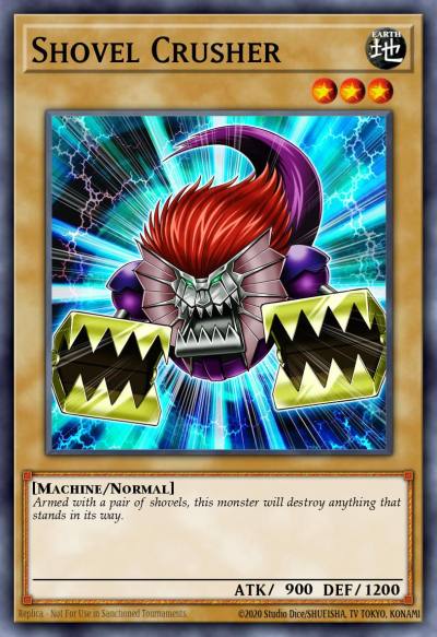 Shovel Crusher Common CP07-EN012 Champion Pack Game Seven Yugioh card