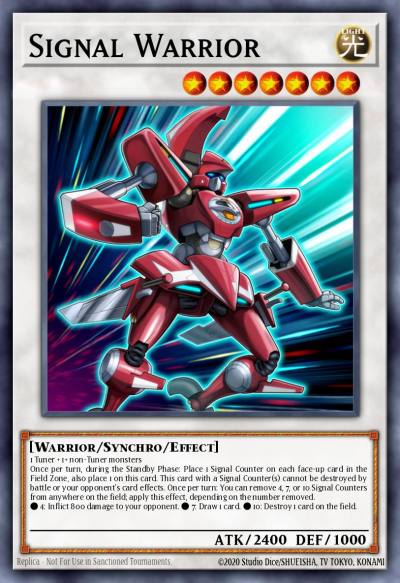 Signal Warrior Ultra Rare DUPO-EN006 Duel Power Yugioh card