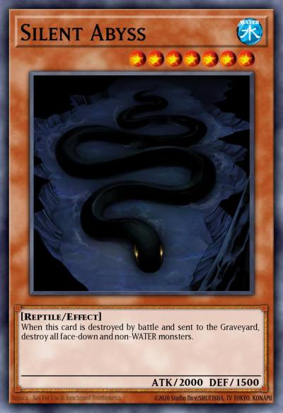 Silent Abyss Common STON-EN025 Strike of Neos Yugioh card