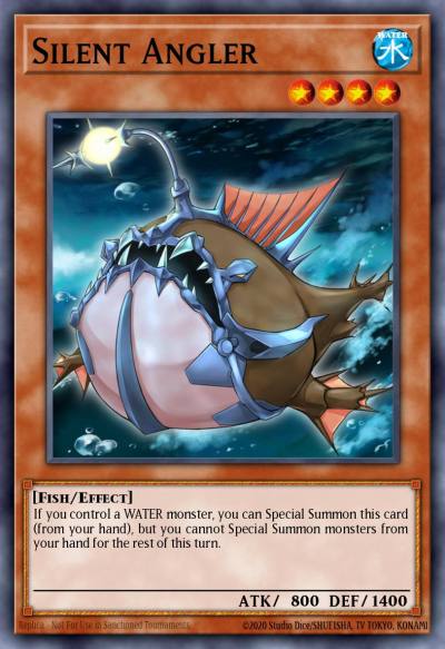 Silent Angler Ultra Rare DUSA-EN002 Duelist Saga Yugioh card