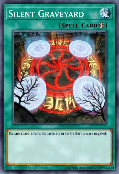 Silent Graveyard Ultra Rare DUDE-EN042 Duel Devastator Yugioh card
