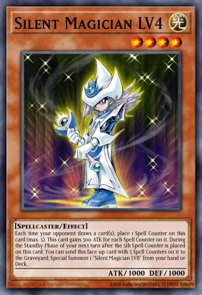 Silent Magician LV4 Rare CP08-EN007 Champion Pack Game Eight Yugioh card