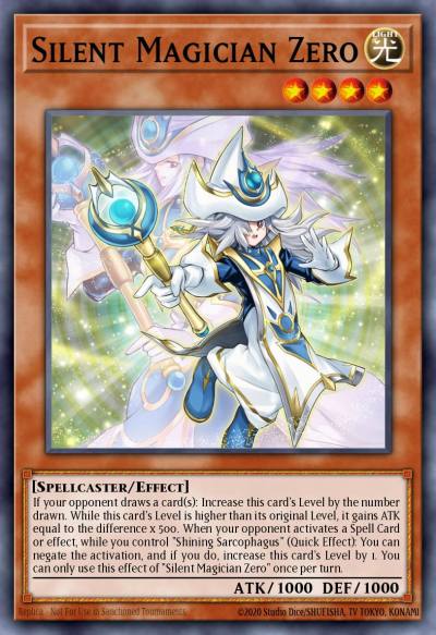 Silent Magician Zero Prismatic Secret Rare MP25-EN060 2025 Mega-Pack Tin Yugioh card