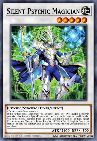 Silent Psychic Magician Super Rare DUAD-EN038 Duelists Advance Yugioh card