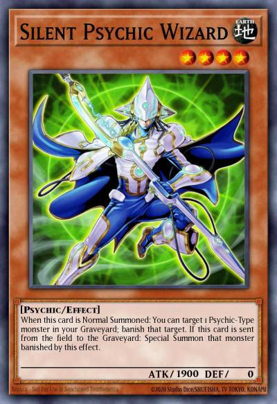 Silent Psychic Wizard Rare BP03-EN084 Battle Pack 3 Monster League Yugioh card