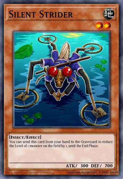 Silent Strider Common TDGS-EN036 The Duelist Genesis Yugioh card