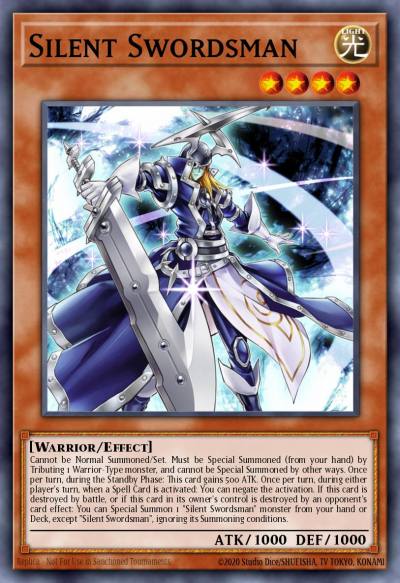 Silent Swordsman Collector's Rare RA02-EN011 25th Anniversary Rarity Collection II Yugioh card