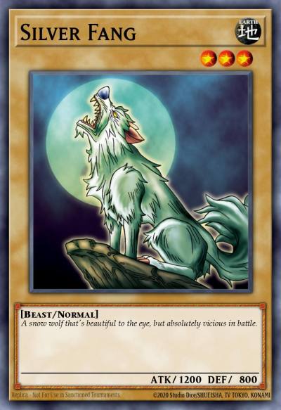 Silver Fang Common DB1-EN106 Dark Beginning 1 Yugioh card