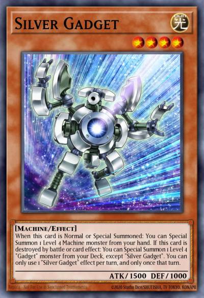 Silver Gadget Ultra Rare DUPO-EN042 Duel Power Yugioh card