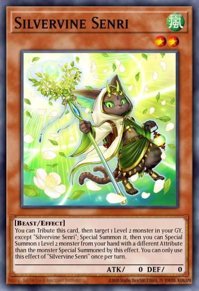 Silvervine Senri Common BACH-EN031 Battle of Chaos Yugioh card