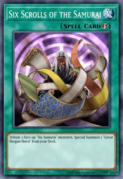 Six Scrolls of the Samurai Common CRMS-EN059 Crimson Crisis Yugioh card