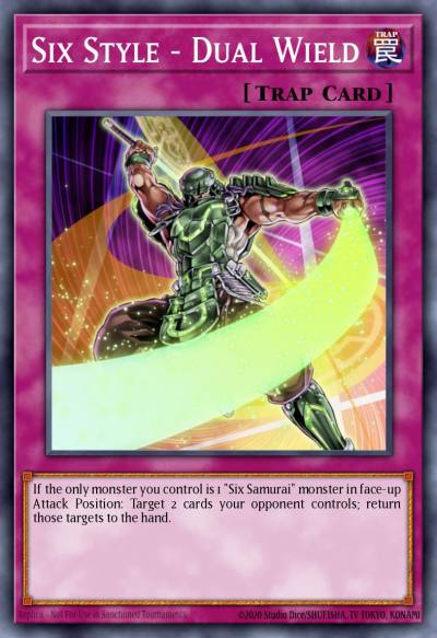 Six Style - Dual Wield Common EXVC-EN073 Extreme Victory Yugioh card