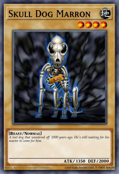 Skull Dog Marron Common DR3-EN003 Dark Revelation Volume 3 Yugioh card