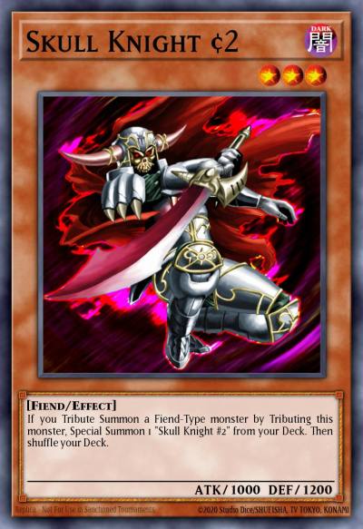Skull Knight #2 Common DB2-EN129 Dark Beginning 2 Yugioh card