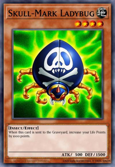 Skull-Mark Ladybug Common DR2-EN080 Dark Revelation Volume 2 Yugioh card