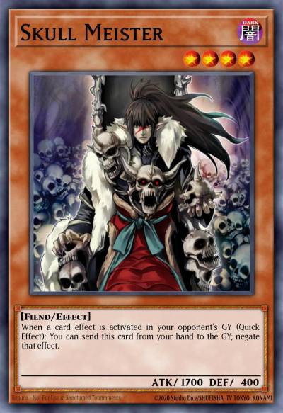 Skull Meister Collector's Rare RA02-EN005 25th Anniversary Rarity Collection II Yugioh card