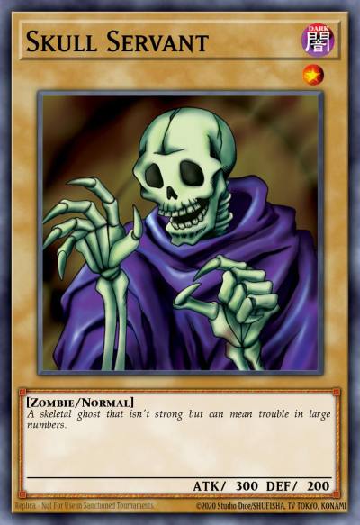 Skull Servant Secret Rare BLMM-EN002 Battles of Legend Monster Mayhem Yugioh card
