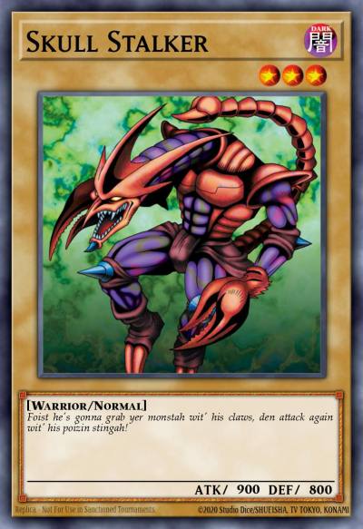 Skull Stalker Common LCJW-EN017 Legendary Collection 4 Joeys World Mega Pack Yugioh card