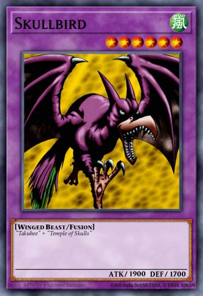 Skullbird Short Print OP02-EN022 OTS Tournament Pack 2 Yugioh card