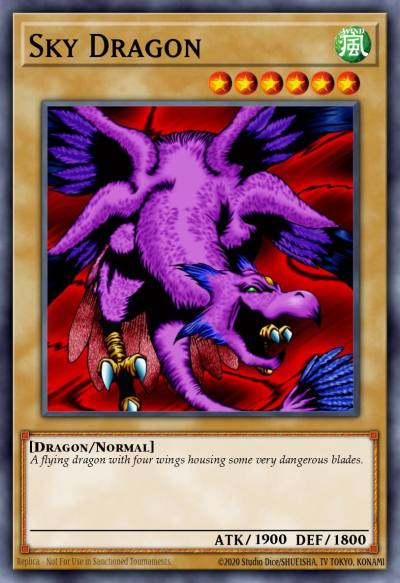 Sky Dragon Common TP2-029 Tournament Pack 2nd Season Yugioh card